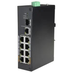 X-SECURITY - Switch PoE X-Security - 8 puertos PoE + 1 Uplink RJ45 - Velocidad 10/100 Mbps - Potencia 30 (XS-SW1008POE-96-