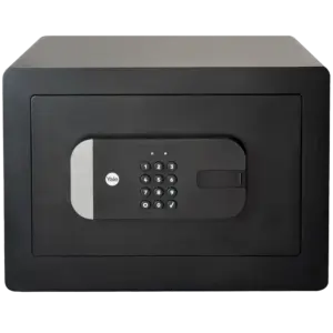 YALE - Caja fuerte inteligente BLE - Apertura con PIN, llave física y APP - Sensor de estado de (YALE-SMARTSAFEBOX)