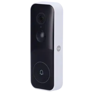 YALE - Timbre inteligente con vídeo WiFi - Resolución 1080 Full HD panorámica - Audio (YALE-VIDEODOORBELL)