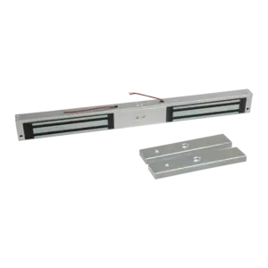 MARCA BLANCA - Ventosa electromagnética - Para puerta doble - Fuerza de retención 280 kg por ventosa - (YF-280BST-LED)