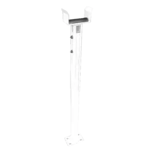 ZKTECO - Soporte vertical para brazo de barrera - Compatible con ZK-PROBG30xx - Para barreras de (ZK-BG-BRACKET)