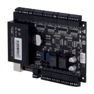 ZKTECO - Controladora de acceso - Tarjeta, QR o PIN - Comunicación TCP/IP - 4 lectores por Wiegand - (ZK-C3-200PRO)