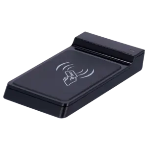 ZKTECO - Lector de tarjetas USB - Tarjetas EM - Indicador LED - Plug & Play - Lectura fiable y (ZK-CR20E)