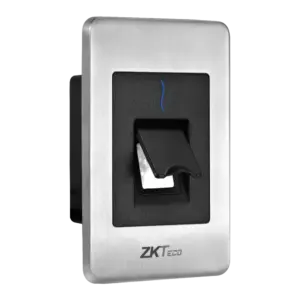 ZKTECO - Lector de acceso - Acceso por huella Silk ID y tarjeta EM - Indicador LED y acústico - (ZK-FR1500A-WP-EM)