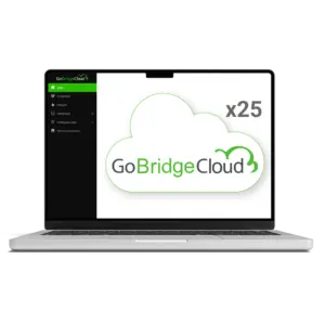 ZKTECO - Paquete de integración cloud - 25 usuarios / Equipos ilimitados - Para equipos compatibles (ZK-GOBRIDGECLOUD)