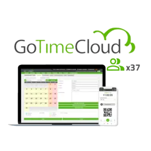 ZKTECO - Licencia nube control de presencia - 37 usuarios / 37 APPs incluidas - Fichajes remotos con (ZK-GOTIMECLOUD-37)