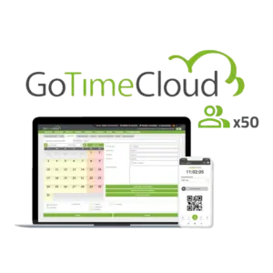 ZKTECO - Licencia nube control de presencia - 50 usuarios / 50 APPs incluidas - Fichajes remotos con (ZK-GOTIMECLOUD-50)