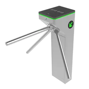 ZKTECO - Torno de acceso bidireccional - 3 brazos rotativos | Diseño compacto - Tiempos, alarmas y (ZK-MTS1000-PRO)