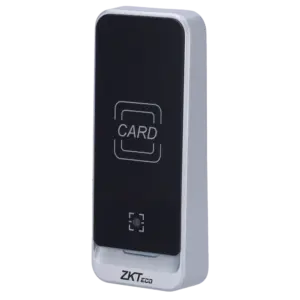 ZKTECO - Lector de acceso - Acceso por código QR y tarjeta MF - Indicador LED y acústico - Wiegand (ZK-QR600-V-MF)
