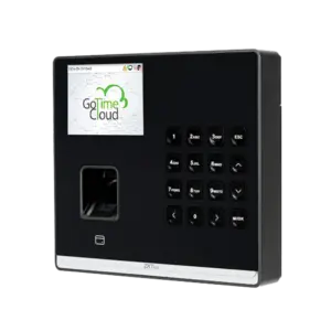 ZKTECO - Control de presencia y acceso simple - QR, tarjeta EM/MF y PIN - 3.000 huellas | 150.000 (ZK-TA-GTC2-QR-12-W)