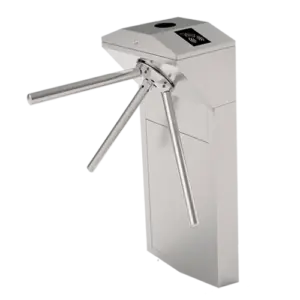 ZKTECO - Torno de acceso bidireccional - 3 brazos rotativos - Tiempos, alarmas y modos de apertura - (ZK-TS1000-PRO)