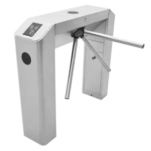 ZKTECO - Torno de acceso bidireccional - 3 brazos rotativos | Doble apoyo - Tiempos, alarmas y modos (ZK-TS2000-PRO)