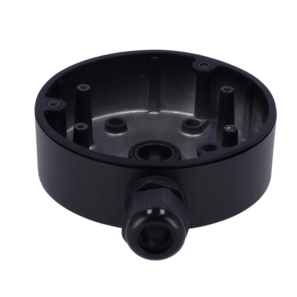 HIKVISION - Caja de conexiones - Para cámaras domo - Apto para uso exterior - Instalación en techo o... (DS-1280ZJ-DM21-BLACK) - Imagen 2