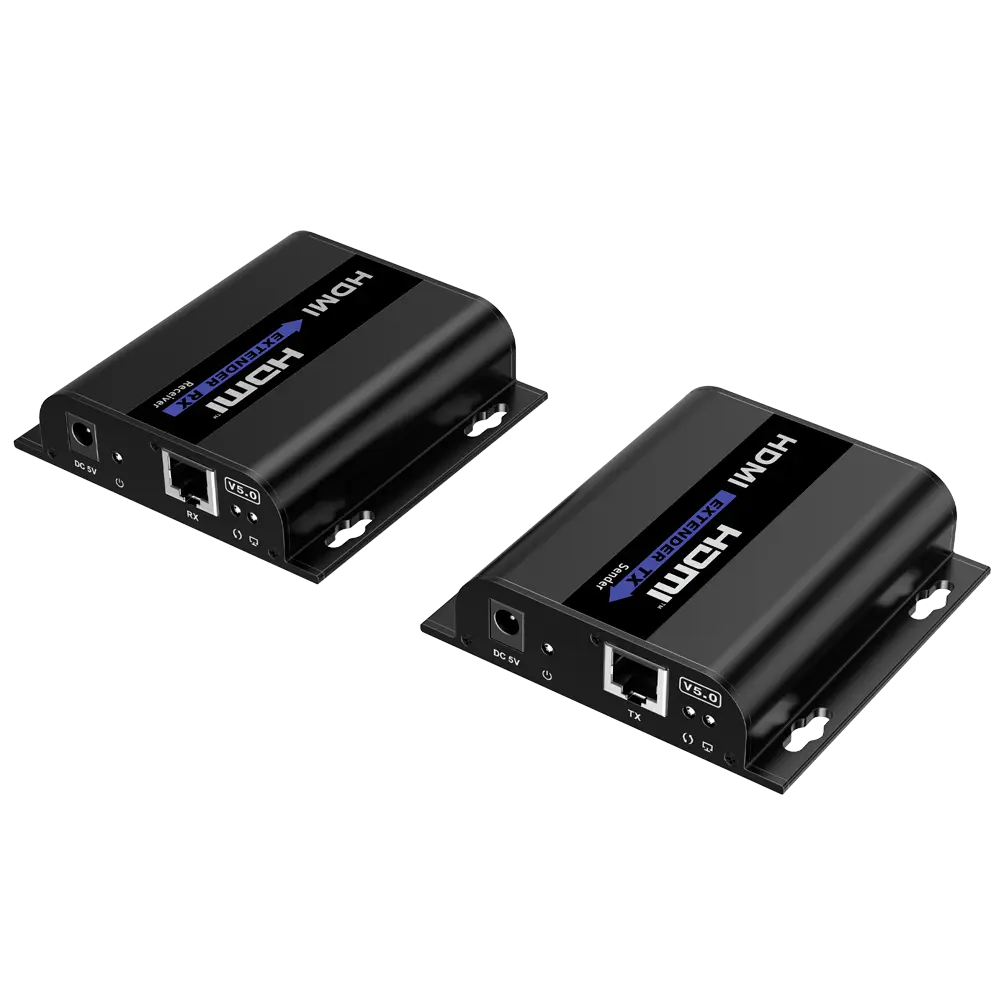 LENKENG - Extensor de señal HDMI - Alcance 120 m - Resolución FHD - Permite conexiones 1:M (HDMI-EXT-PRO-1080p60) - Imagen 2