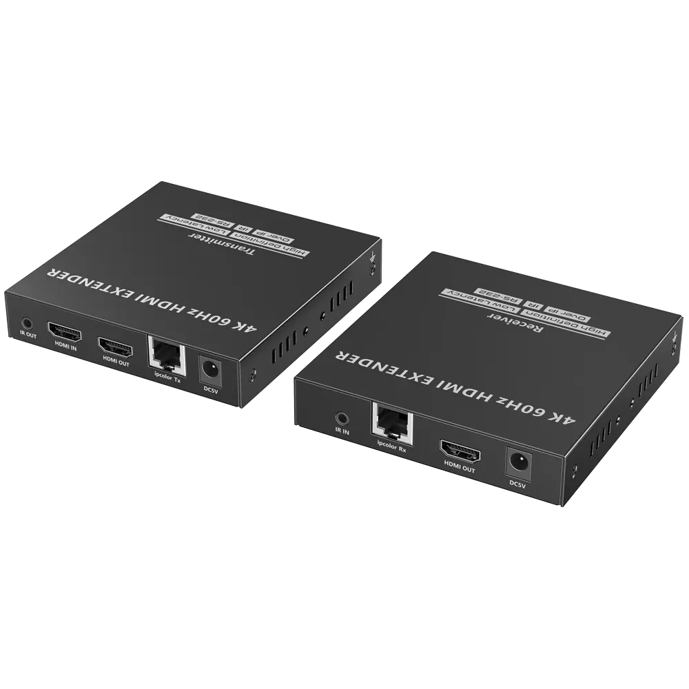 LENKENG - Extensor de señal HDMI - Alcance 120 m - Resolución 4K - Permite conexiones 1:M - HDMI Loop out (HDMI-EXT-PRO-4K60-STREAM) - Imagen 2