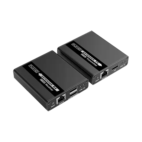 LENKENG - Extensor KVM de señal HDMI - Alcance 40 m - Resolución 4K - Permite conexiones 1:1 - HDMI... (HDMI-KVM-EXT-40M) - Imagen 2
