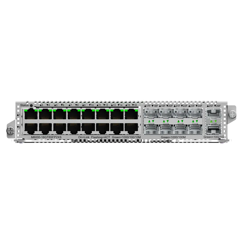 REYEE - Ruijie Reyee Tarjeta de expansión mixta para chasis - Alta densidad SFP con 16 ranuras 1GE... (RG-M6000-16SFP8GT2XS) - Imagen 2