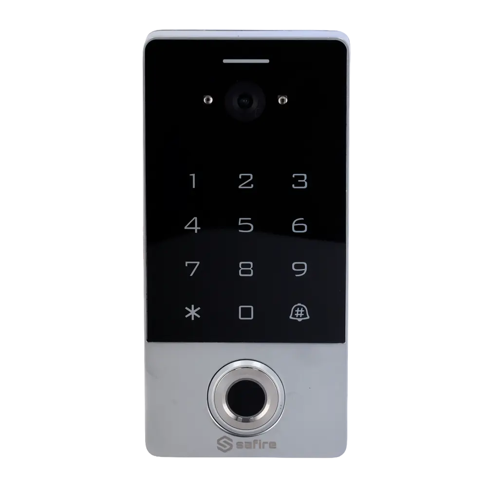 SAFIRE - Control de acceso autónomo con videoportero - Acceso por huella, tarjeta EM, PIN y APP -... (SF-AC126-F-WIFI) - Imagen 2