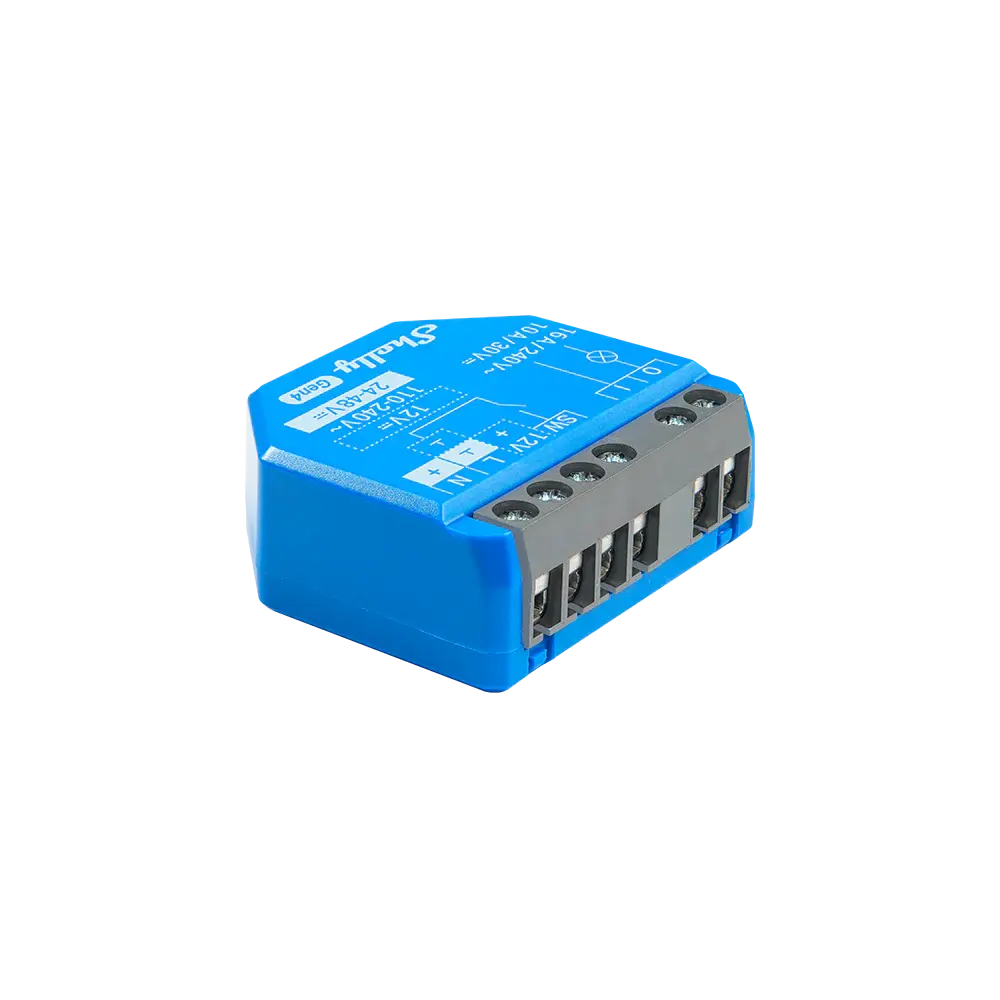 SHELLY - Relé Shelly 1 Gen4 - Controlador Inteligente - Relé de 1 canal / Contacto Seco - WiFi 6... (SH-1-GEN4) - Imagen 2