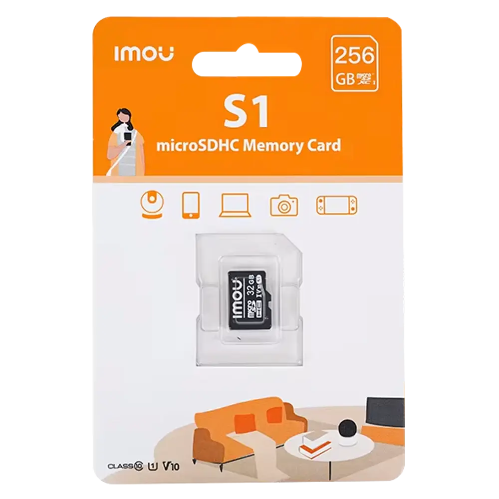 IMOU - Tarjeta microSD Imou - Capacidad 256 GB - Clase 10 | Velocidad R/W: 95/38 MB/s - Ciclos... (ST2-256-S1-IMOU) - Imagen 2