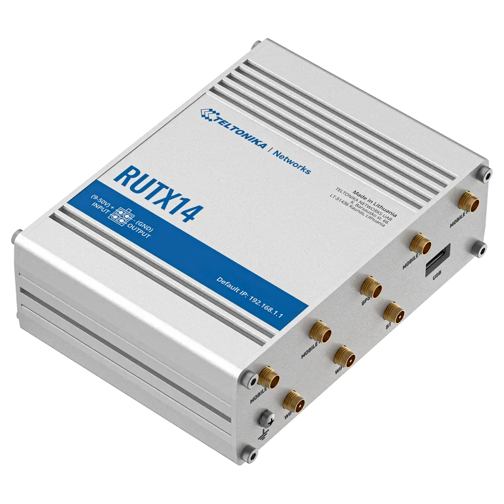 TELTONIKA - Router Industrial 4G LTE Cat 12 hasta 600 Mbps - Resiliencia total con doble SIM y... (TK-RUTX14) - Imagen 2