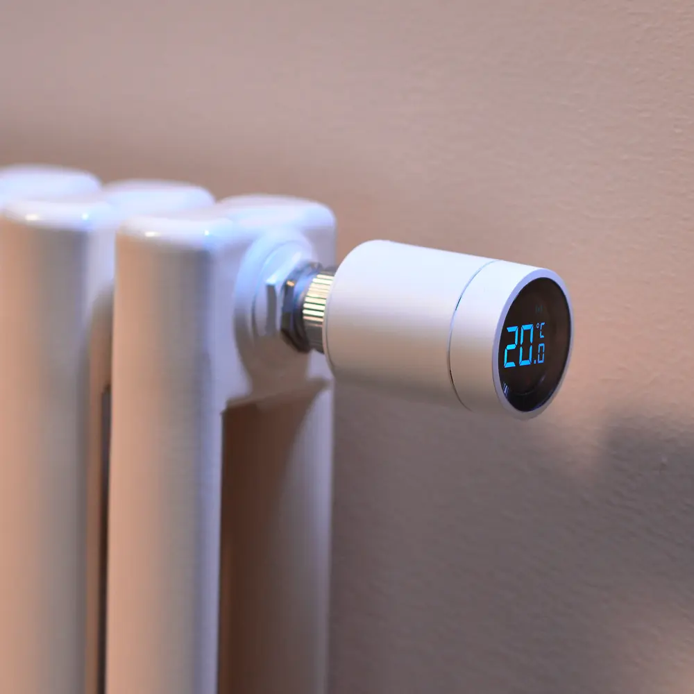 AQARA - Aqara Radiator Thermostat E1 - Pantalla LED retroiluminada a color - Cabezal Termostático... (AQ-SRTS-A01) - Imagen 2
