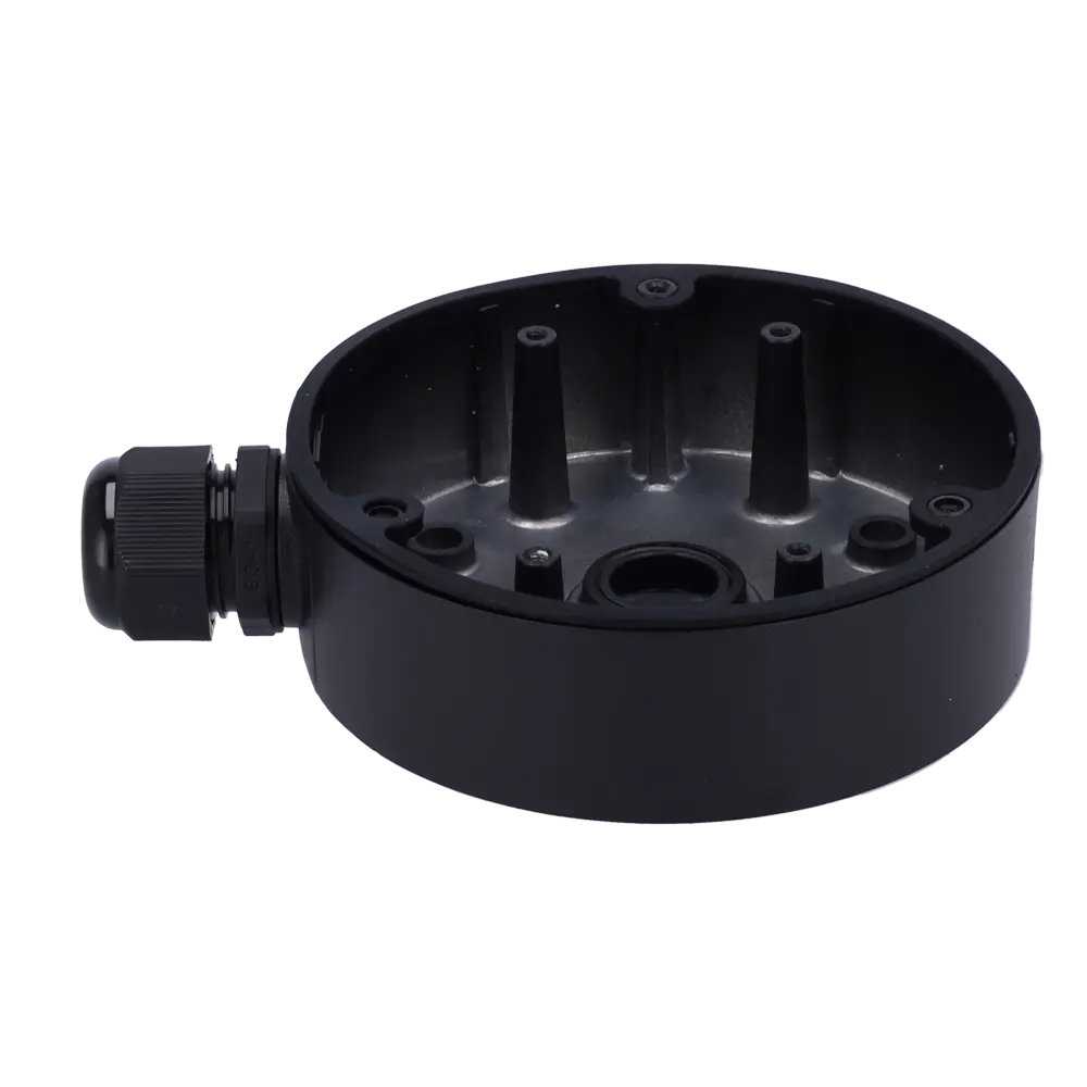 HIKVISION - Caja de conexiones - Para cámaras domo - Apto para uso exterior - Instalación en techo o... (DS-1280ZJ-DM21-BLACK) - Imagen 3