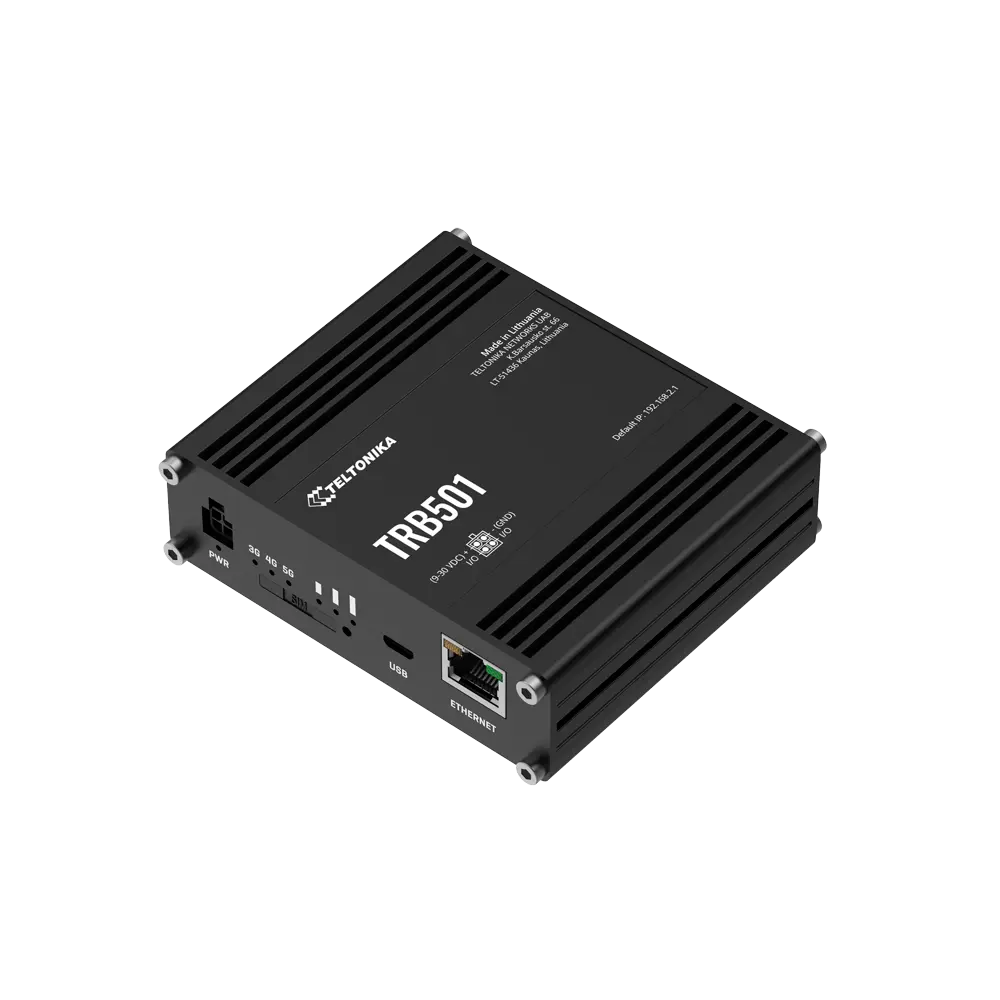 TELTONIKA - Teltonika Router Industrial 5G - Conectividad de alta velocidad 5G SA/NSA - Puerto... (TK-TRB501) - Imagen 3