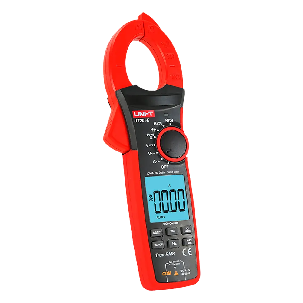 UNI-T - Pinza amperimétrica LCD - Medición en DC hasta 1000V - Medición en AC hasta 1000V y 1000A -... (UT205E) - Imagen 3
