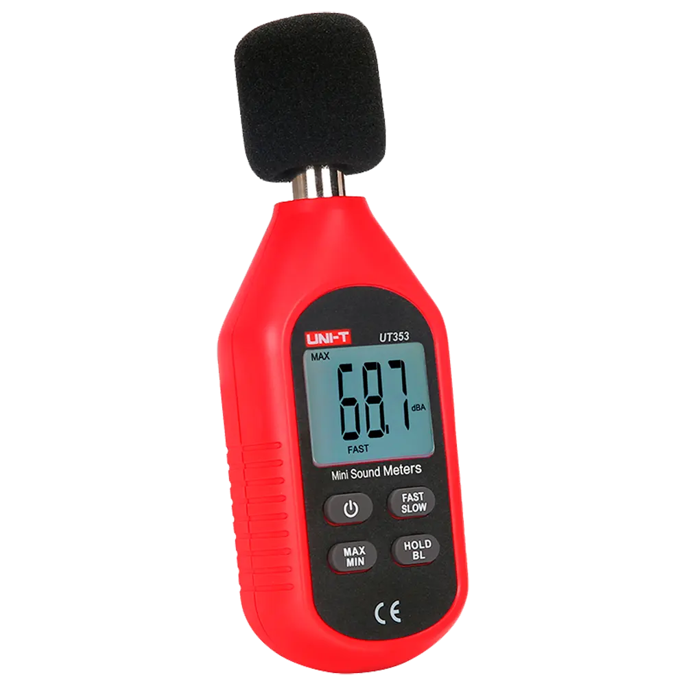 UNI-T - Medidor de nivel de sonido - Capta ruido hasta 130 dB con rápida respuesta - Display LCD... (UT353) - Imagen 3