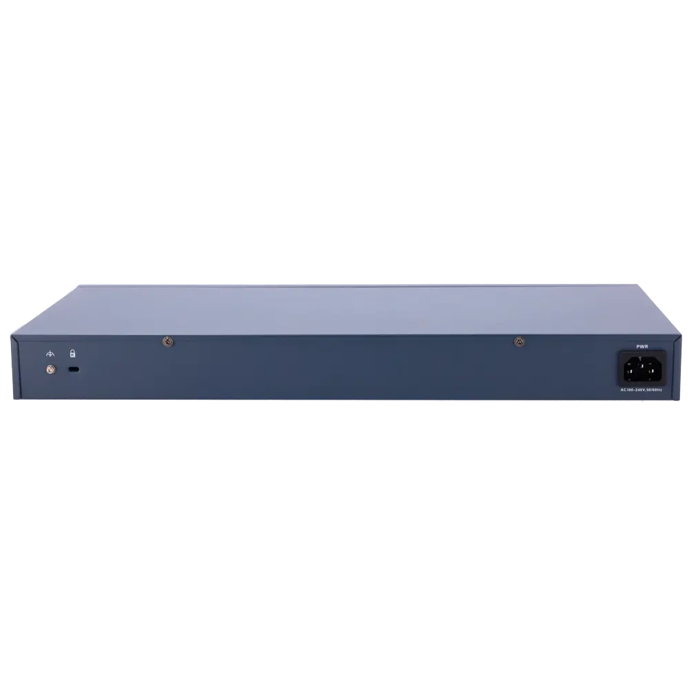 HIKVISION - Switch PoE Hikvision - 24 RJ45 Gigabit + 4 uplink Gigabit RJ45/SFP - 20 PoE+ 802.3af/at + 4... (DS-3E0528HP-E) - Imagen 4