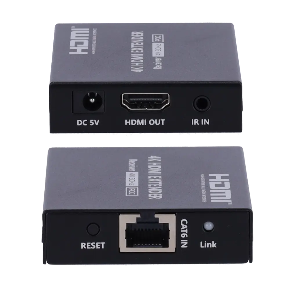 LENKENG - Extensor Splitter de señal HDMI - Alcance 40 m - Resolución 4K - Permite conexiones 1:2 -... (HDMI-SPL-1x2-4K30-CAT6-L) - Imagen 4