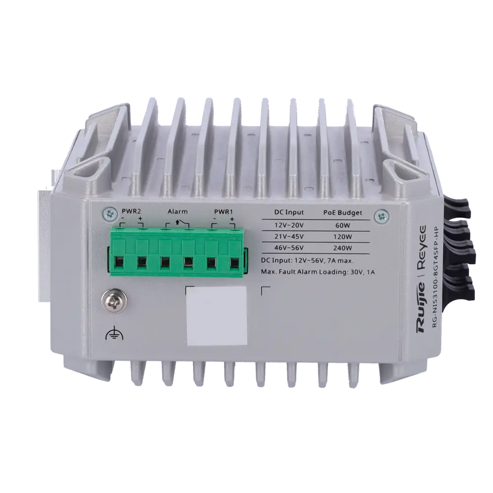 REYEE - Ruijie Cloud Managed Industrial L2 Switch - 12 Puertos Totales (8 GE / 4 Uplinks 1G SFP) -... (RG-NIS3100-8GT4SFP-HP) - Imagen 4