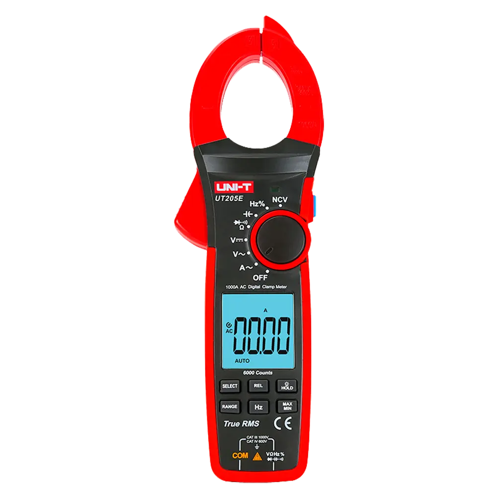 UNI-T - Pinza amperimétrica LCD - Medición en DC hasta 1000V - Medición en AC hasta 1000V y 1000A -... (UT205E) - Imagen 4