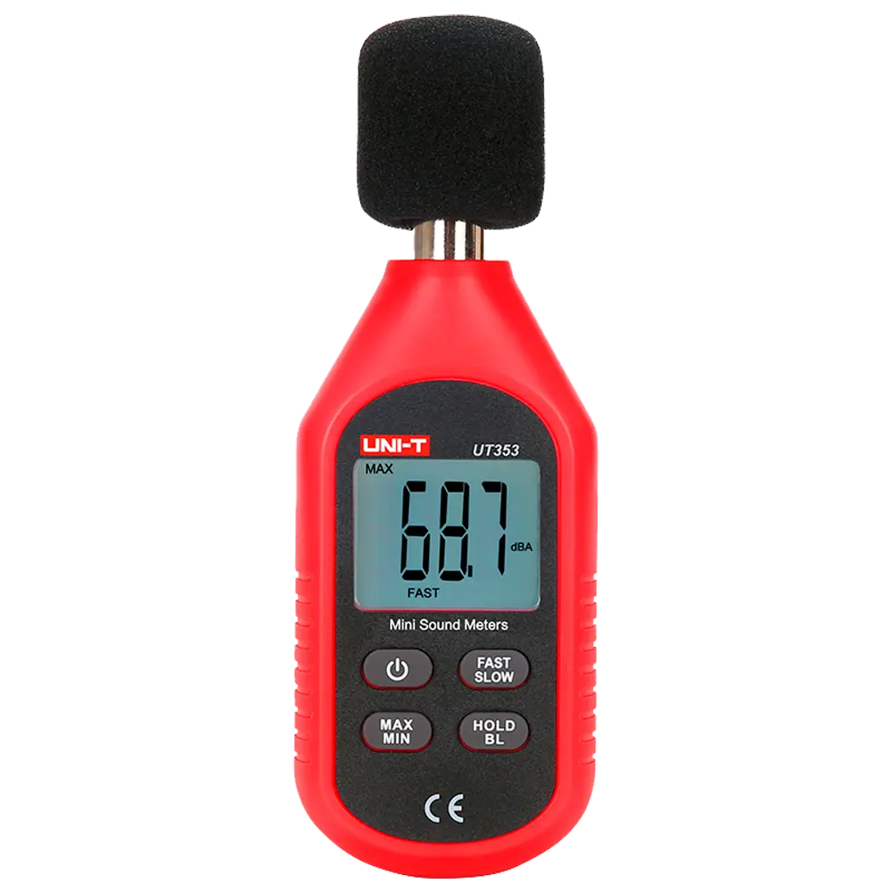 UNI-T - Medidor de nivel de sonido - Capta ruido hasta 130 dB con rápida respuesta - Display LCD... (UT353) - Imagen 4