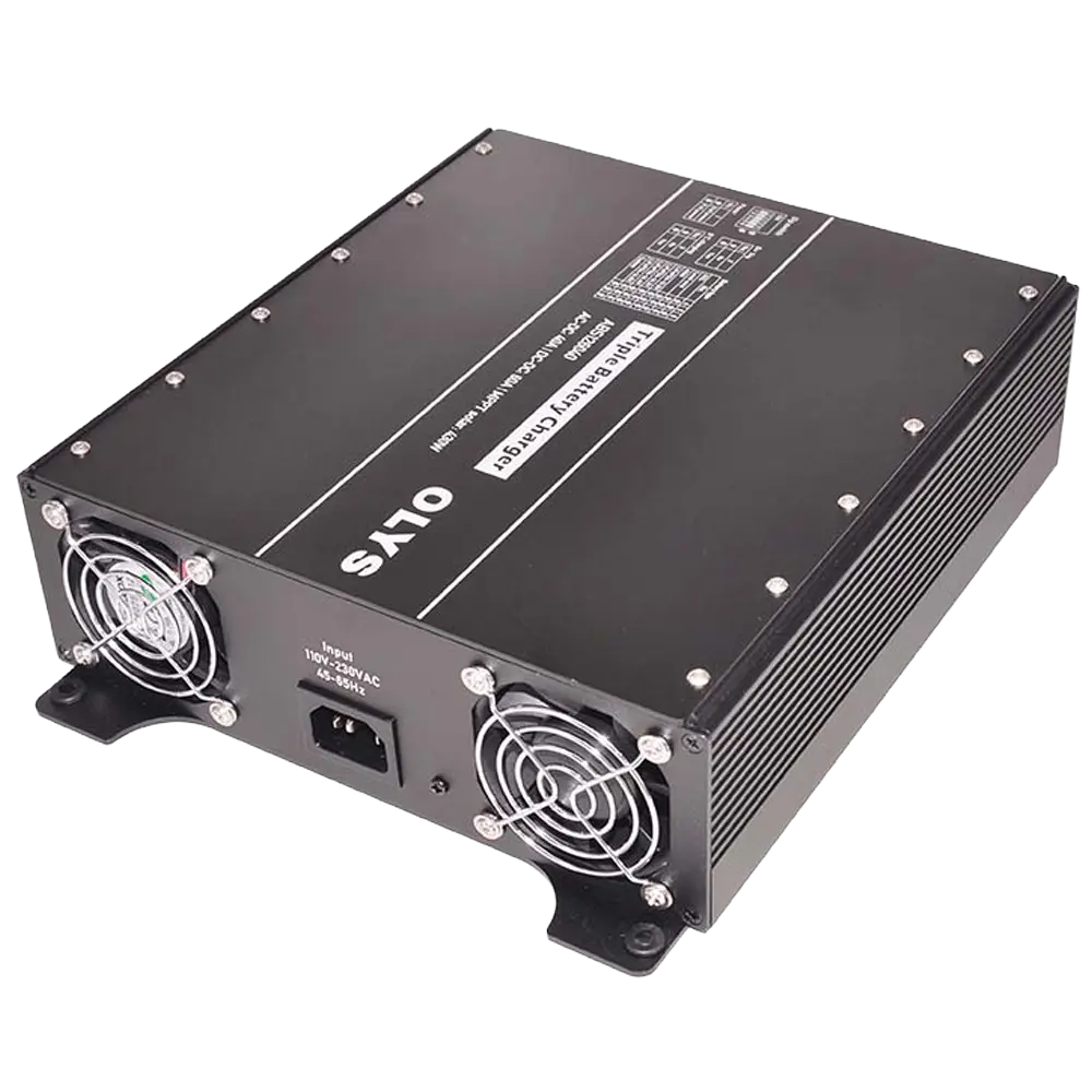 MARCA BLANCA - Cargador de batería 3 en 1 - AC, DC y Solar MPPT - Carga máxima 60A - Para batería de... (ABS-126040) - Imagen 4