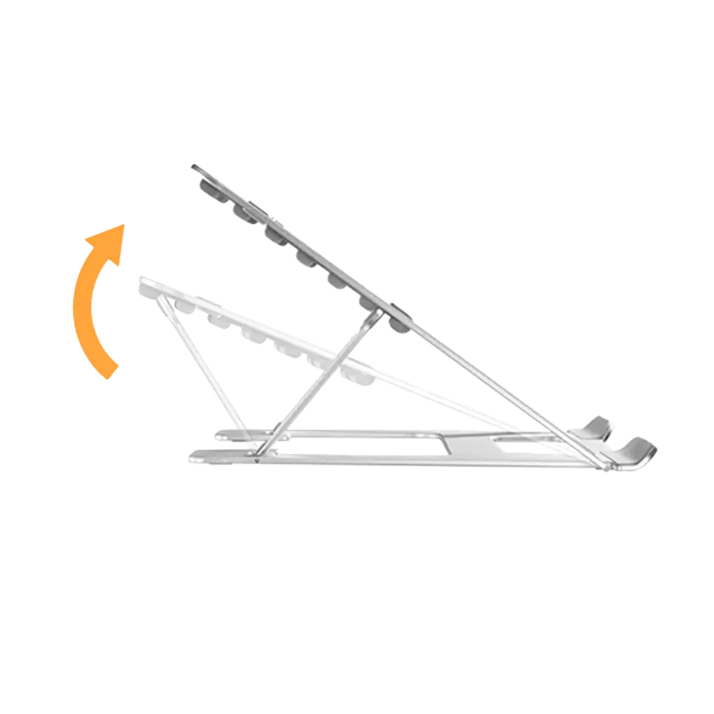 BRATECK LUMI - Soporte plegable para portátil - Peso soportado 5 Kg (AR-12) - Imagen 4