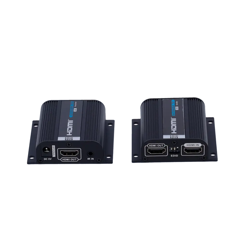 LENKENG - Extensor de señal HDMI - Alcance 40 m - Resolución 4K - Permite conexiones 1:1 - HDMI Loop... (HDMI-EXT-POE-V2) - Imagen 5