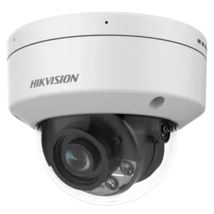 HIKVISION - Cámara Domo IP Hikvision - Gama PRO - 4 MP | Lente 2.8 mm - IR y Luz Blanca 30 m | WDR 120 (iDS-2CD5D47G2/V-XS
