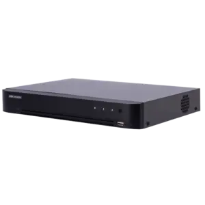 HIKVISION - Hikvision DVR 5n1 gama PRO - 4 CH HDTVI / HDCVI / AHD / CVBS - Hasta 8 canales IP - (iDS-7204HUHI-M1/XT)
