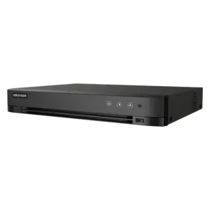 HIKVISION - Hikvision DVR 5n1 gama PRO - 4 CH HDTVI / HDCVI / AHD / CVBS - Hasta 8 canales IP - (iDS-7204HUHI-M1/X/4A+4/1A