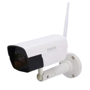 ANVIZ - Cámara Bullet WiFi ONVIF - Resolución 5 Mpx (2560x1920) - Lente 4 mm | IR 20m - Micrófono (ANVIZ-iCam-B25W)