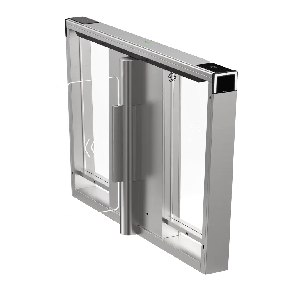 HIKVISION - Torno de acceso bidireccional doble - Portillo motorizado | 12.000.000 ciclos - Tiempos, (DS-K3B530X-M/DQ)