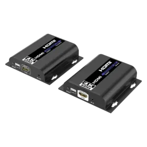 LENKENG - Matriz de señal HDMI IP - Permite NxM - Resolución 4K - Incluye 1 transmisor y 1 receptor (HDMI-MATRIX-PRO-4K-L)