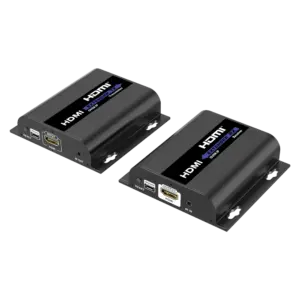 LENKENG - Matriz de señal HDMI IP - Permite NxM - Resolución FHD - Incluye 1 transmisor y 1 receptor (HDMI-MATRIX-PRO-FHD-L)