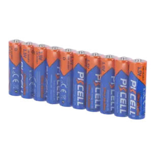 BLANCA - Pack 10x Pila LR6 / AA - PKCELL - Alcalina Zn-MnO2 no recargable - Tensión 1.5V - Capacidad... (10XCELL-LR6-ALKALINE