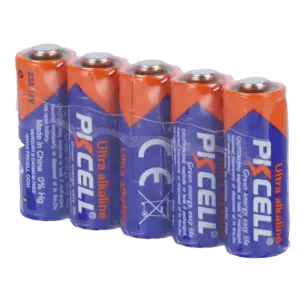 BLANCA - Pack 5x Pila 23A - PKCELL - Alcalina Zn-MnO2 no recargable - Tensión 12V - Capacidad... (5XCELL-23A-ALKALINE)
