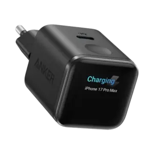 ANKER - Anker - Mini Cargador USB - Potencia 45W - Carga rápida GaN | Display inteligente - Salidas... (ANK-121-45W1C-B)