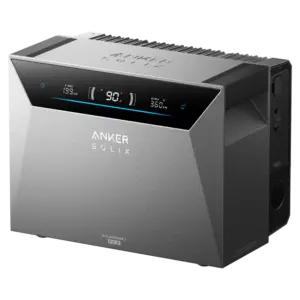 ANKER SOLIX - Batería inteligente Anker Solix - Potencia 2500W - Batería LiFePO4 5024Wh - Carga solar /... (ASOX-SOLARBANK4-P