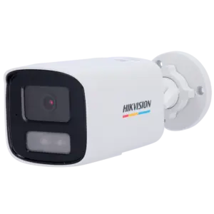 HIKVISION - Cámara Bullet IP Hikvision - Gama Value | microSD 512 GB - 4 MP | Lente 4.0 mm | ColorVu -... (DS-2CD1T47G2H-LIUF
